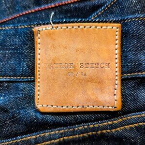 Taylor stitch size 35 selvedge denim jeans
